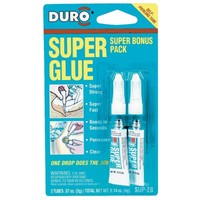 (4 Pack) Duro Super Glue - Bonds In Seconds (4 Pack) Duro Super Glue - Bonds In Seconds