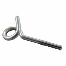 STAINLESS STEEL PIG TAIL CURL HOOK - M10 METRIC THREAD