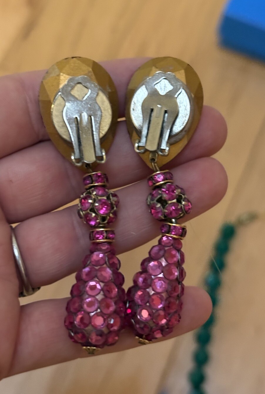 Signed Heidi Daus Rhinestone Statement Necklace W… - image 9