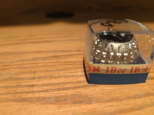 New Old Stock IBM Golfball Typ Element Adjutant 12 Pitch für Selectric I & II - Bild 5 von 5