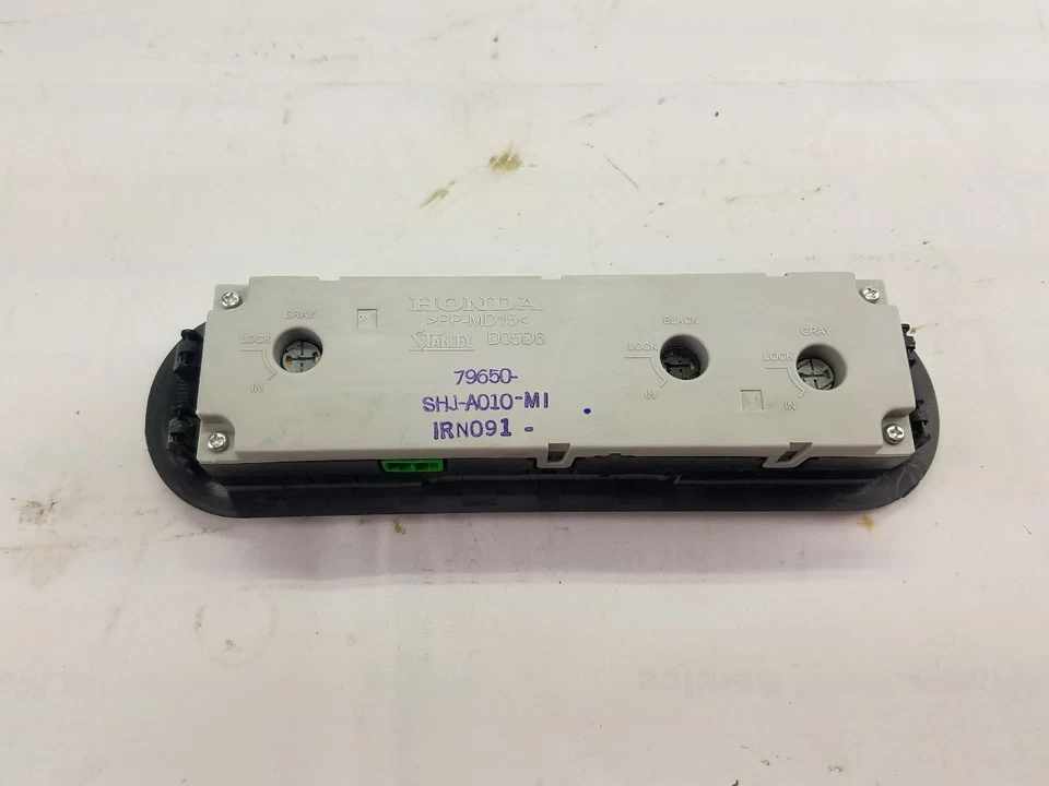 Controle de temperatura traseiro digital Honda Odyssey 2005 2006 2007 2008 2009 10 9134 - Imagem 4 de 4