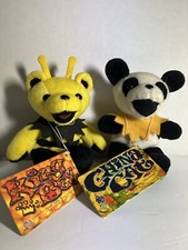 BNWT Set Of 2 Grateful Dead King Bee  China Cat Stuffed Animal Liquid Blue Tags