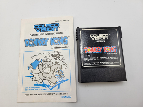 Donkey Kong junior Colecovision - Jeux vidéo