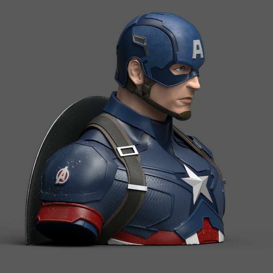 Salvadanaio Capitan America Marvel
