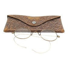 Schumacher  Forman Inc Wire Rim Eye Glasses Spectacles W/Case