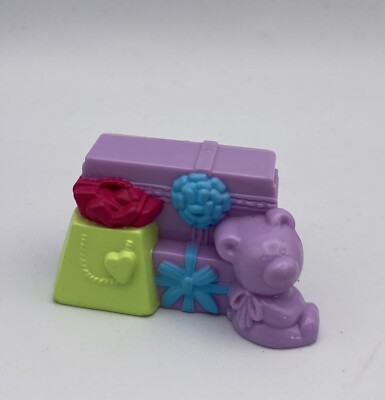 Fisher Price Loving Family Dollhouse 2011 PRESENTS Gift Pile Teddy Bear