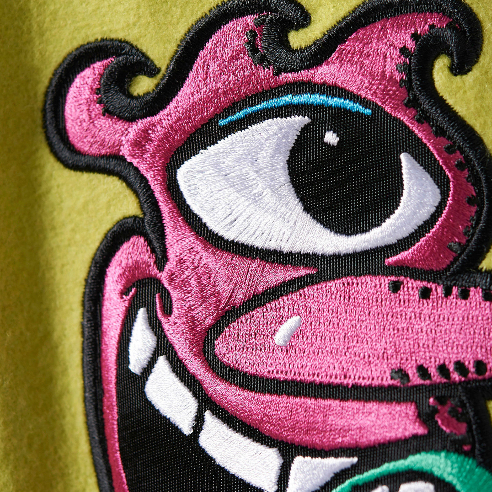 adidas originals obyo x jeremy scott x kenny scharf varsity jacket