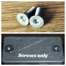 RM 125 250 SUZUKI ***NEW*** FRONT BRAKE MASTER CYLINDER CAP SCREWS 1985 - 00