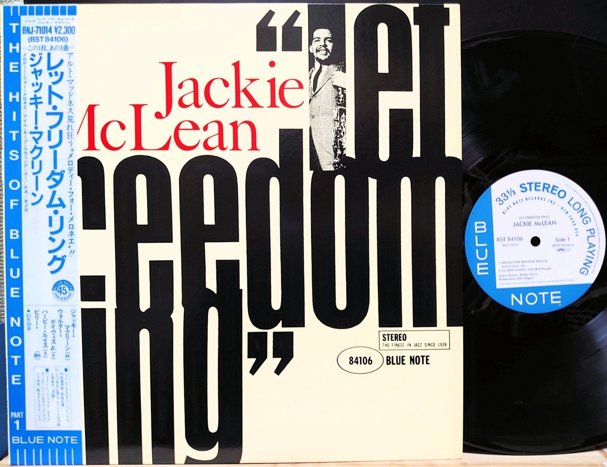 米LP Jackie Mclean Let Freedom Ring BST84106 BLUE NOTE /00600 JACKIE McLEAN 
