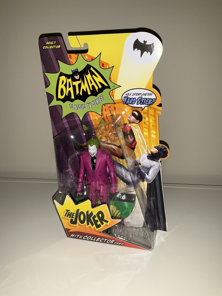 レア品 BATMAN THE JOKER フィギュア 期間限定価格 Batman 1966 The Joker Figure Mattle DC Comics Batman Classic TV
