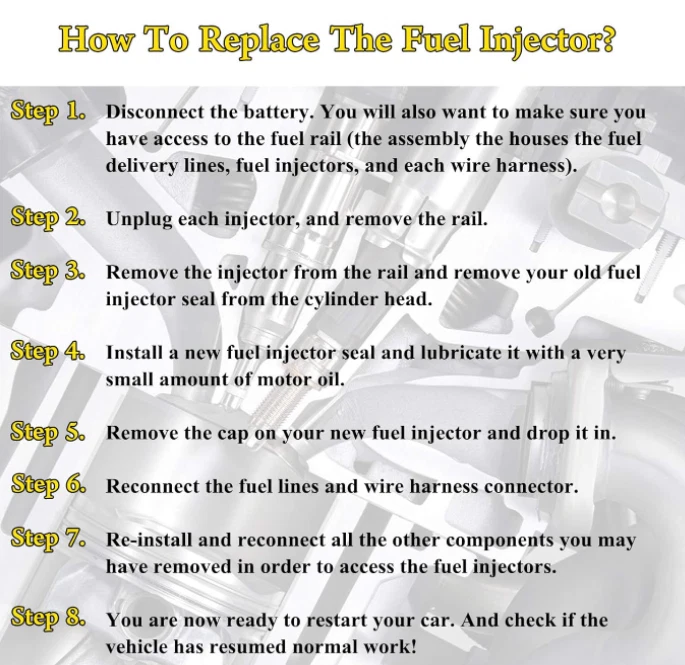 Inyector de combustible para Land Rover LR4 Range Rover Sport Jaguar XF 3,0 L 5,0 L V6 V8 Foto 3 de 4