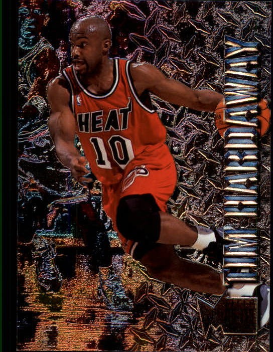 1996-97 Fleer Metal Basketball Card #52 Tim Hardaway