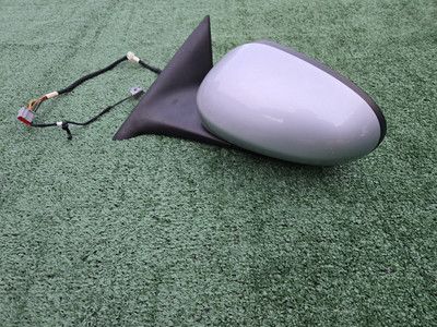 07 08 09 Jaguar X150 XK XKR Left Driver Side Door Rear View Mirror Silver OEM
