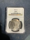 1883 morgan silver dollar ms64