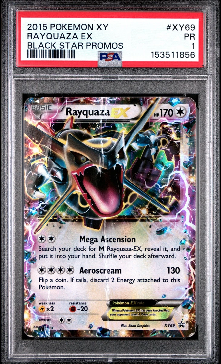 Preços baixos em Rayquaza Pokémon TCG Autenticador Esportivo