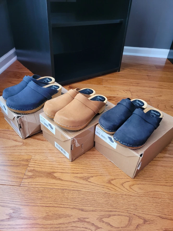 Zuecos Vollsjo para mujer talla 8 y 7 Foto 2 de 4