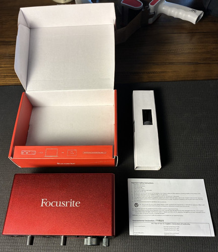 Focusrite Scarlett 4i4 3rd Gen 4x4 USB Audio Interface