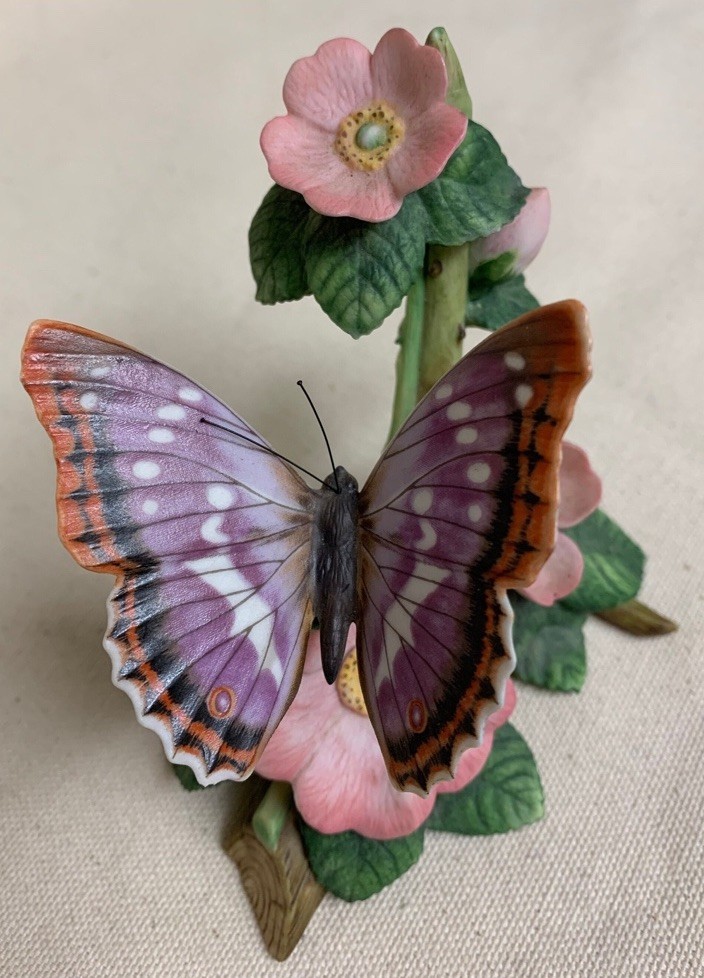 Lenox Purple Emperor Figure 1991 Nature's Beautiful Butterflies | eBay