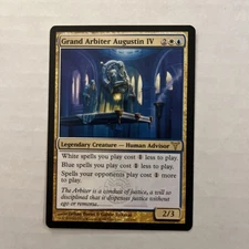 Grand Arbiter Augustin IV - NM - Dissension X1 MTG Magic The Gathering Commander