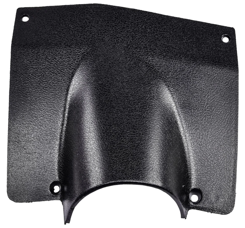 JEGS 79839 Lower Dash Steering Column Cover 1969 Chevy Chevelle El Camino Black - Image 2 of 3