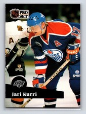 1991-92 Pro Set - Jari Kurri #93 Los Angeles Kings Hockey Card