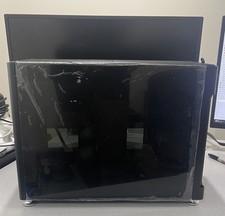 Jonsplus i100 Pro ITX Case - Black Enclosure/Glass Sides/Radiators/Fans