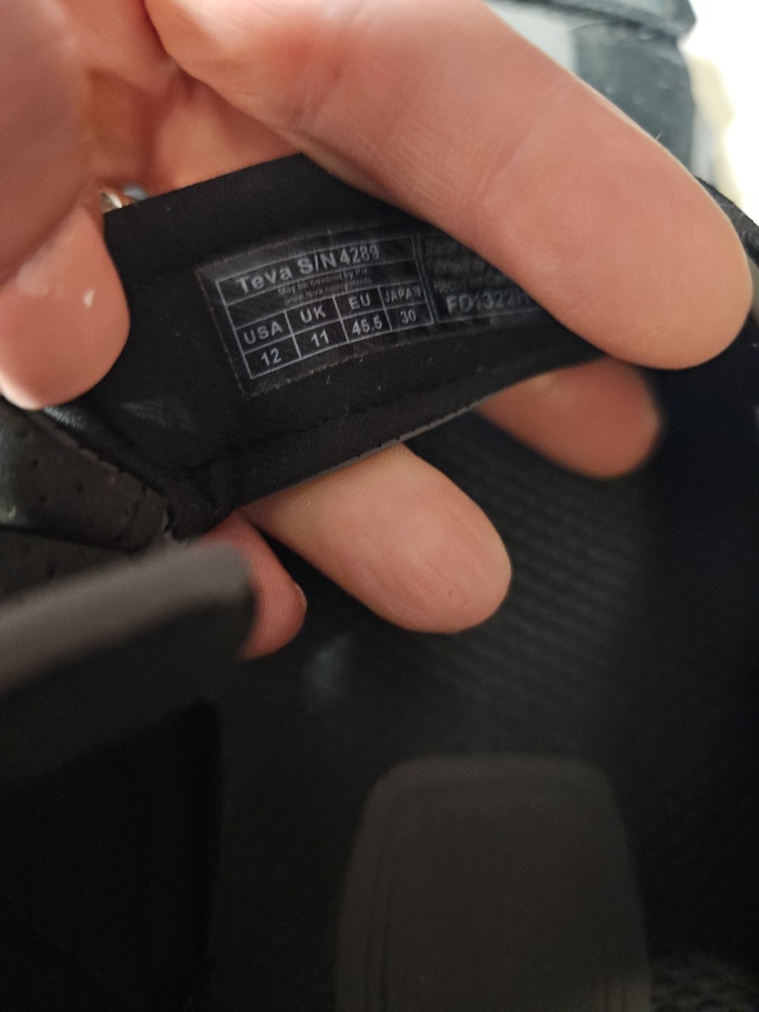 SAOLA Sandali acqua teva escursionismo rafting uomo taglia 12 nero ragno cinturino regolabile #132