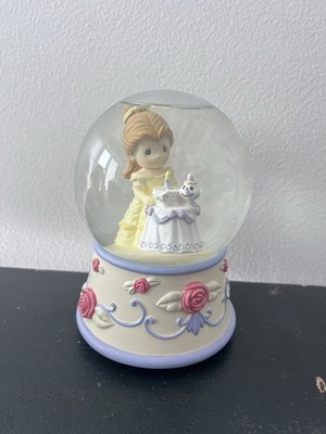 2007 Precious Moments Disney Beauty and the Beast Musical Snow Globe