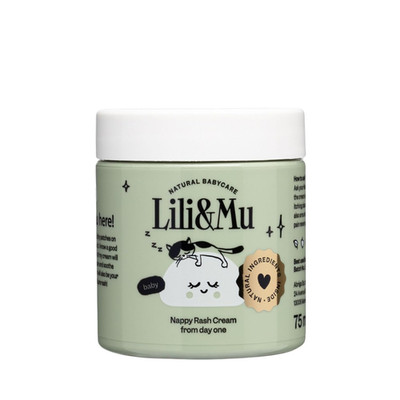 Lili&Mu Wundschutzcreme Baby Zinkcreme 75 Ml - Gegen Windelausschlag, Creme Mit 