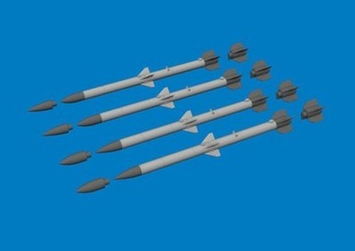 Eduard 6481177 1/48 Brassin AIM-120C PRINT Für Modellflugzeug