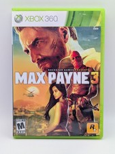 Max Payne 3 (Microsoft Xbox 360, 2012) Game Complete + Manual FREE SHIPPING