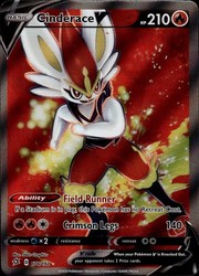 Cinderace V (Full Art) 178/192 Rebel Clash