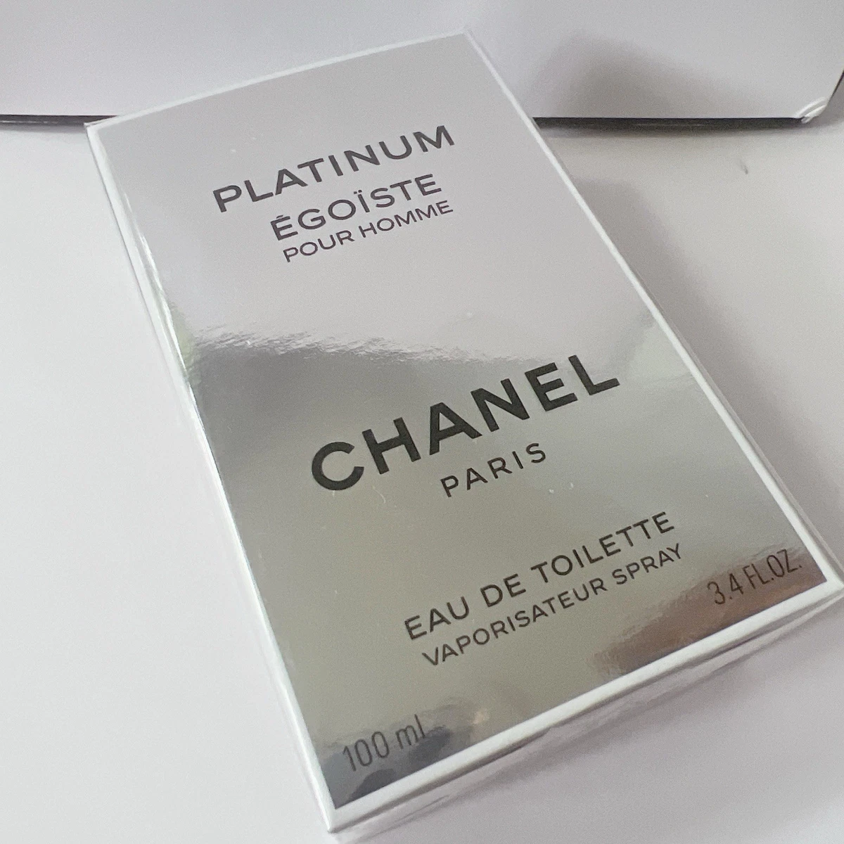 CHANEL PLATINUM ÉGOÏSTE 100ml CHANEL Platinum Egoiste 1 fl oz Men Eau de Toilette | eBay