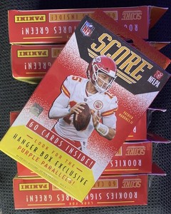 NEW SEALED NFL Panini 2021 NFL Score Football Hanger Box 60 Cards