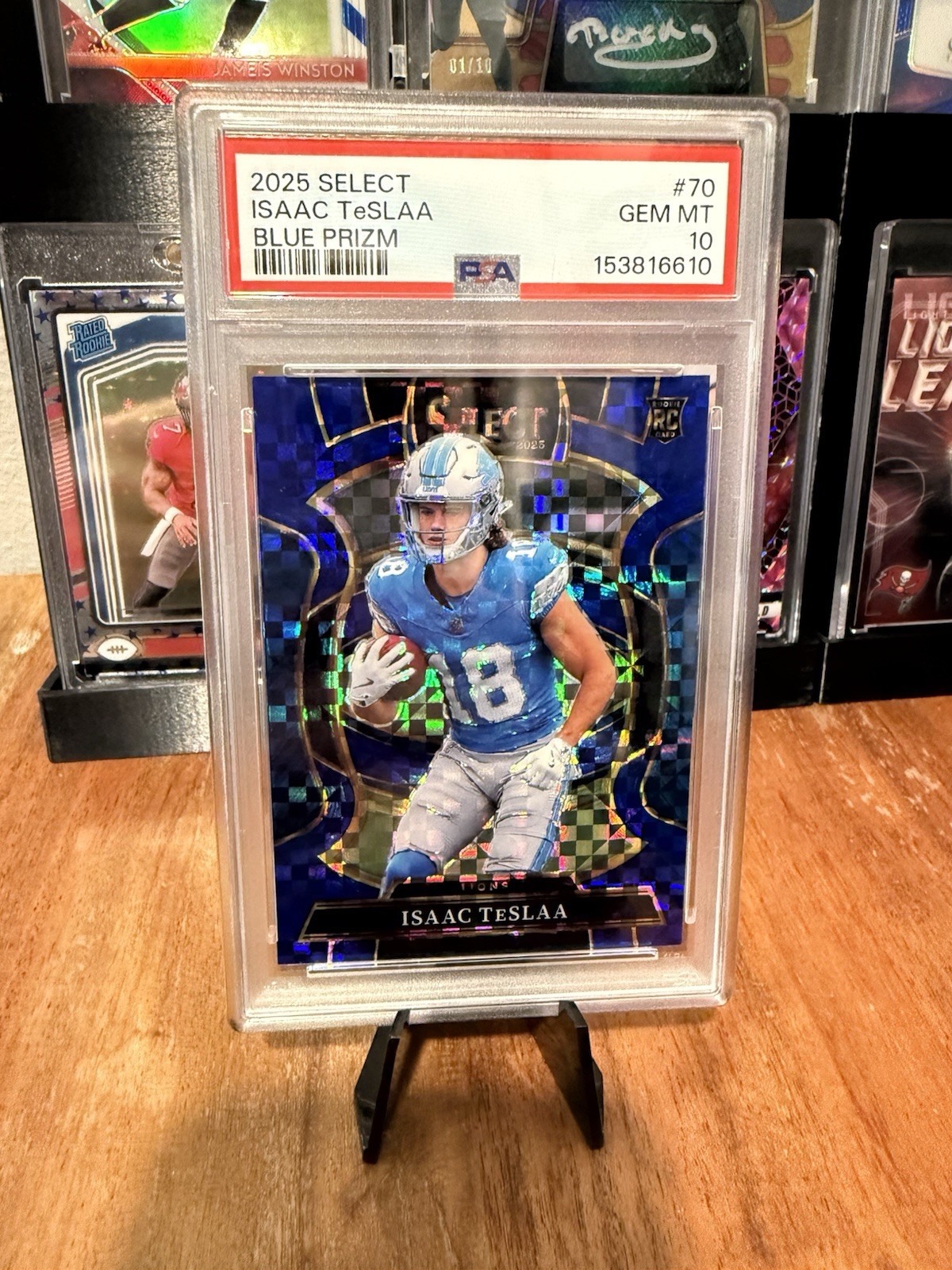 Isaac TeSlaa Panini Select #70 Blue