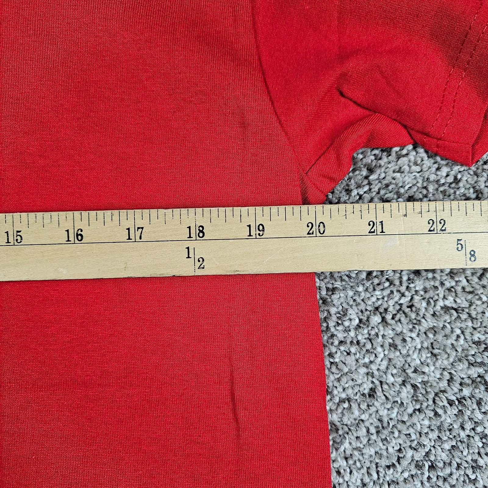 Vintage ODM Shirt Mens Medium Red My Sacks Are Bigger Y2K Peanut Monkey Funny