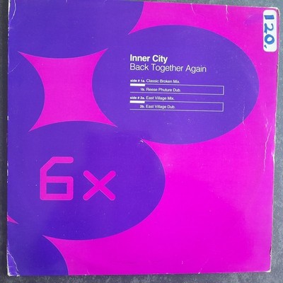 Inner City - Back Together Again Mixes 12'' Single