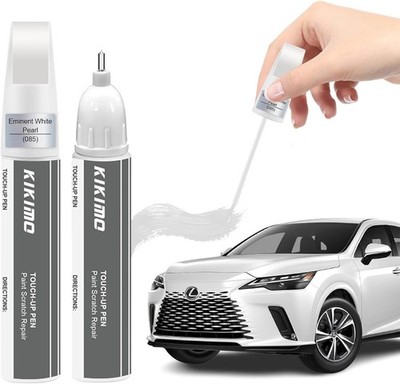 for Lexus Touch up Paint(Eminent White Pearl(085)), Car Paint Repair Kit for Lex