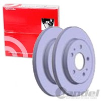 2X Brembo Bremsscheiben 273Mm Voll Vorne Passend FÜR Daihatsu Terios