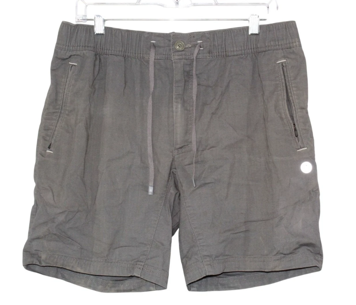 LL Bean Men's Explorer Ripstop Shorts 8" Casual Summer Hiking Outdoor Gray M