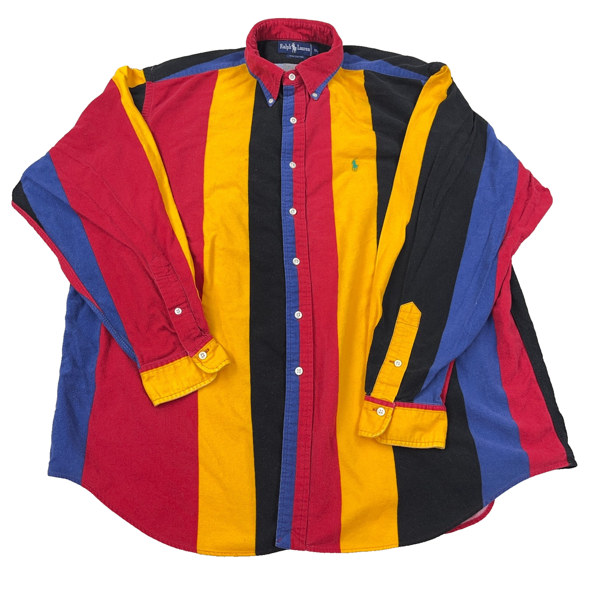 Ralph Lauren ポロ ラガー レインボー 90s ヴィンテージ Vintage 1990s Polo Ralph Lauren Track Jacket Men's XL / 90s Zip up
