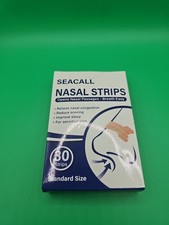 Seacall Nasal Strips 30 Strips Open Nasal Passages - Breath Easy