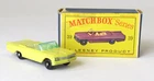 Vintage Lesney Matchbox #39 Pontiac Convertible Regular Wheel XLNT IN BOX 1962