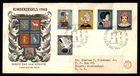Mayfairstamps Netherlands FDC 1960 Women in Costume Combo Crests First Day Cover