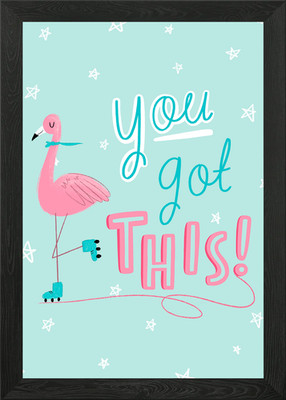 You Got This Framed Wall Art Poster Canvas Print Picture