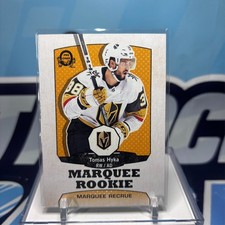 2018-19 O-Pee-Chee #537, TOMAS HYKA SP RC ??? Retro Rookie Parallel Card. rookie card picture
