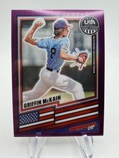 2026 Stars & Stripes GRIFFIN MCKAIN Purple Prizm /199 #172