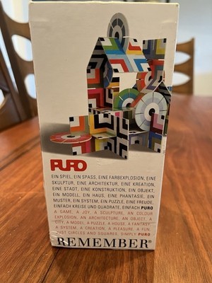 Puro Remember Create and Build Set Complete In Box STEM Architecture 