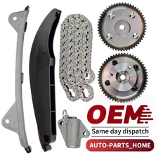 Timing Chain Kit w/ CVVT Gear For Kia Soul Hyundai Elantra 2.0L 1.8L G4NB VALVE