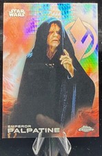 2025 Topps Chrome Star Wars Prism Refractor Emperor Palpatine #38